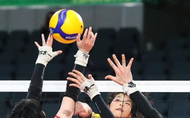 春高バレー　女子１回戦　富士見（静岡）善戦も及ばず