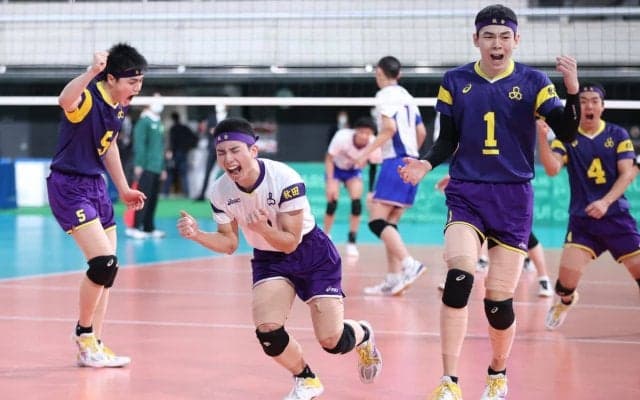 雄物川が霞ケ浦に快勝　石塚蓮主将「やりきることができた」／春高バレー
