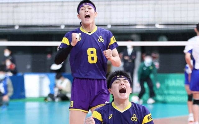 春高バレー　雄物川、ストレートで２回戦突破