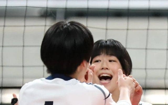前回女王の就実、初戦ストレート勝ちで１６強入り　２連覇へ　深沢めぐみ「一球一球に無我夢中に」／春高バレー