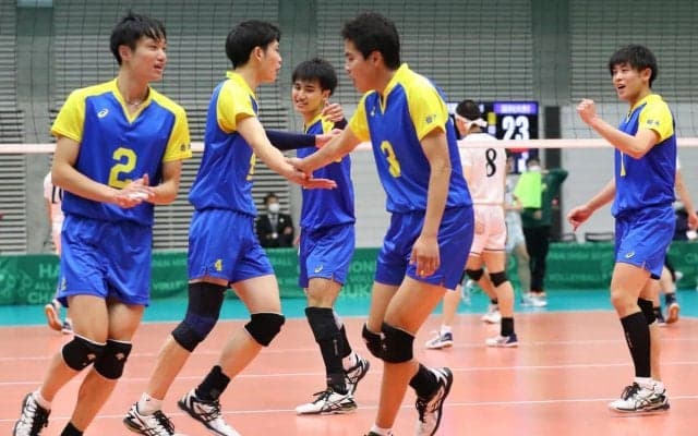 春高バレー　男子、前回４強の清風が敗退　足利大付は３回戦進出