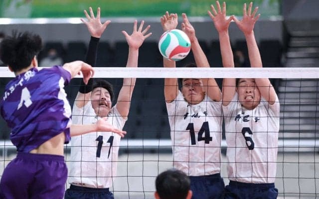 春高バレー　男子、前回４強の市尼崎が敗退　女子、共栄学園が東九州龍谷を下す