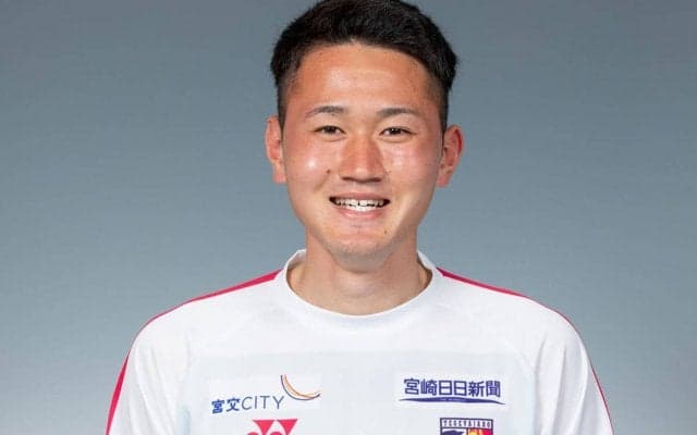 宮崎が今季6得点の大卒ルーキーFW橋本啓吾と契約更新「共に闘いましょう！！」