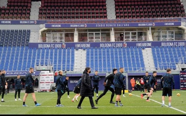 6日開催予定のボローニャvsインテルが突如延期に…インテルCEOが声明