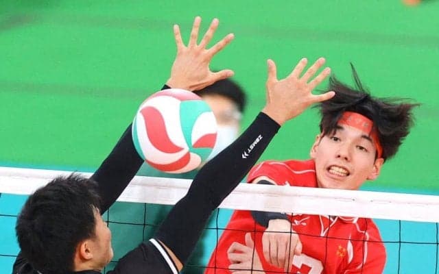 春高バレー　男子・東亜学園　善戦も終盤力尽く