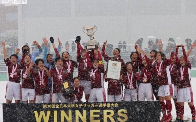 苦難乗り越えインカレ制覇！　ア女史上初の無失点優勝達成！