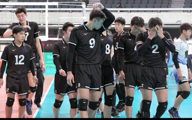 春高バレー　男子の東福岡、連覇かなわず