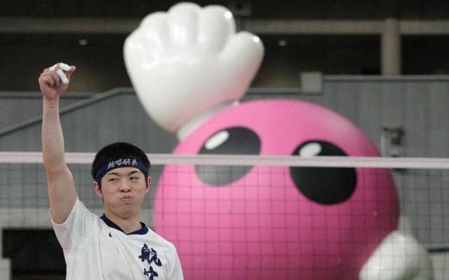 日本航空が初の決勝進出　主将の前嶋悠仁「楽しんでやれた」／春高バレー