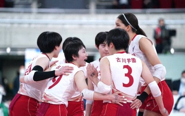 【春高】女子準決勝、古川学園が下北沢成徳との激闘を制し、決勝に進出！