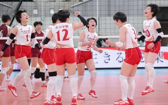 春高バレー　女子準決勝　古川学園（宮城）　強打で雪辱果たす、悲願の優勝にあと１つ
