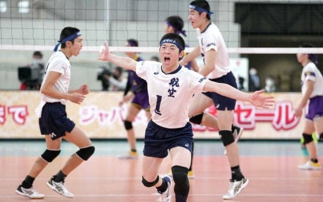 春高バレー　勢い止まらぬ日本航空　総体覇者との決勝「楽しみ」