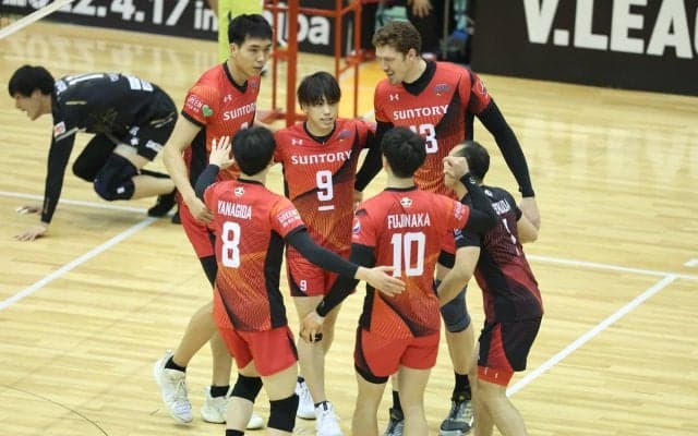 Vリーグの試合結果一覧（V1男女・1月8日）