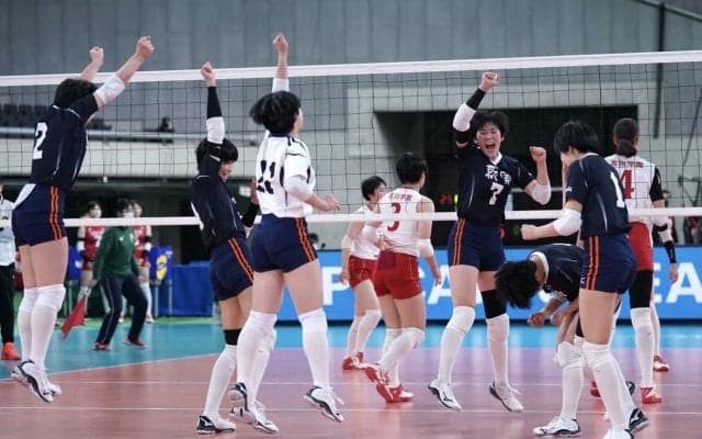 【春高】女子決勝、就実が古川学園を下して、春高連覇を達成！