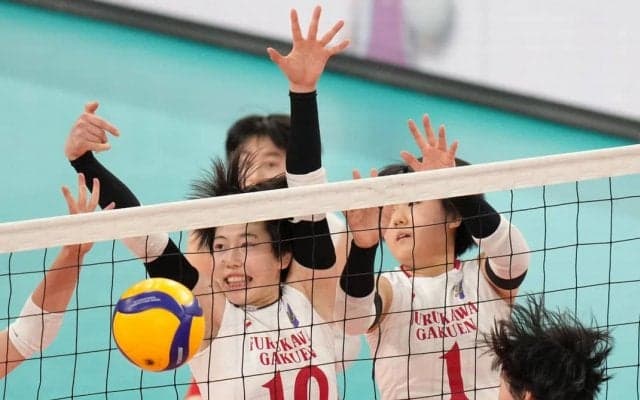 春高バレー　女子決勝　古川学園（宮城）、２２大会ぶりの優勝ならず