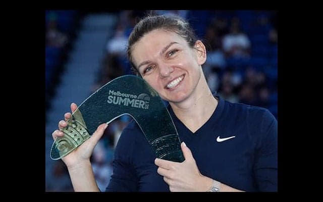 ハレプ 全豪前哨戦で優勝「タフ」