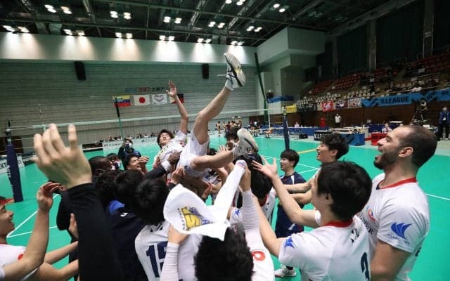 Vリーグの試合結果一覧（V1男女・1月9日）