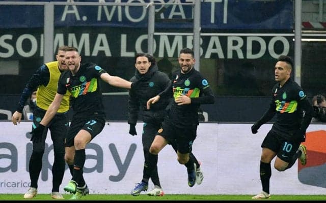 バストーニ1G1Aの首位インテル、ラツィオを下して8連勝《セリエA》