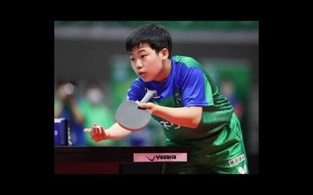 張本智和に続く「男子卓球界の怪物」、14歳の松島輝空。ラリー戦での粘り強さを武器に世界ユース３冠など実績は十分
