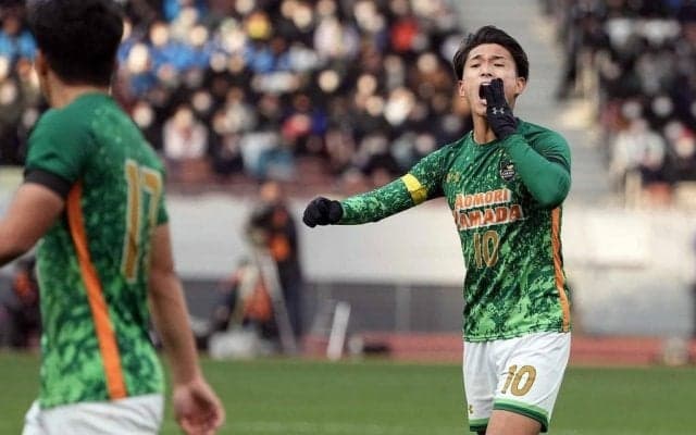 【高校サッカー選手権】松木玖生が青森山田の「監督」に!?優勝後のアナウンサーの衝撃「言い間違い」