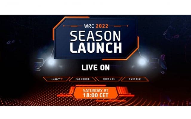 WRC、2022シーズンのローンチイベントを開催、ライブ配信も