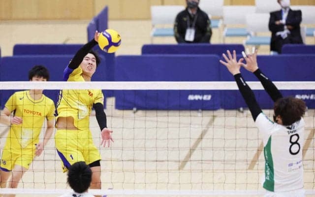 Vリーグの試合結果一覧（V2男女・16日）