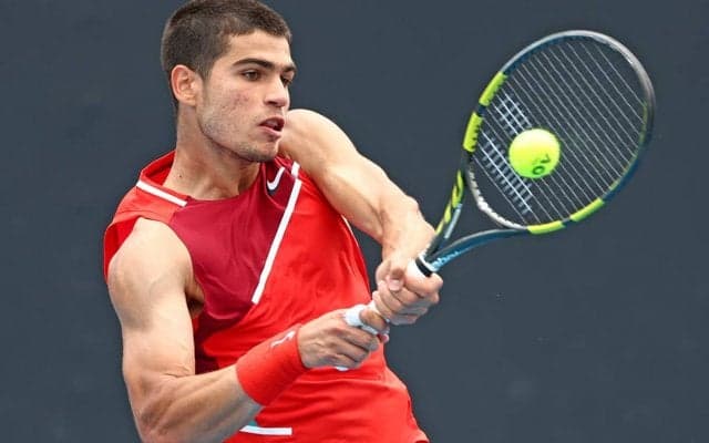 18歳アルカラス、初戦をストレート勝ち「正直、こんなにいい試合になるとは」[全豪オープン]