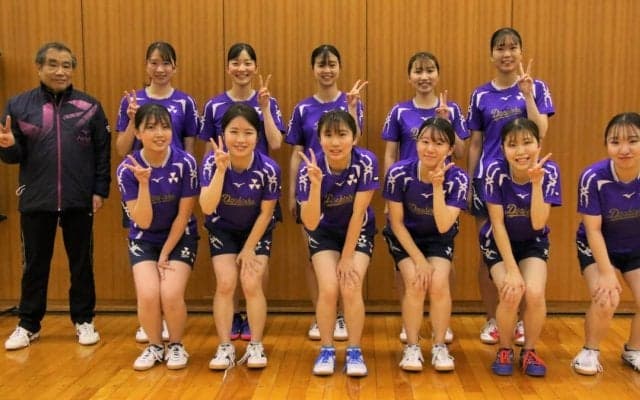 勉強と卓球の両立を目指し、性格も明るい選手が集う　同志社大学卓球部女子に潜入