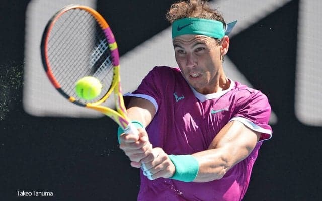 ナダル3回戦進出、世界126位ハンフマンにストレート勝ち[全豪オープン]