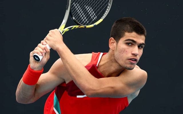 18歳アルカラス、快勝で3回戦進出。次戦の相手、ベレッティーニは「ツアーで最高のサーバー」[全豪オープン]