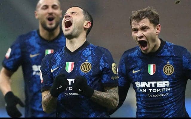 センシの今季初弾で延長戦を制したインテルがベスト8進出《コッパ・イタリア》