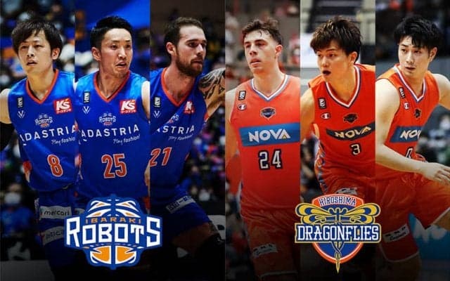 【茨城vs広島】B1での初顔合わせ、最注目は3P成功率で並ぶ福澤晃平と辻直人の対決