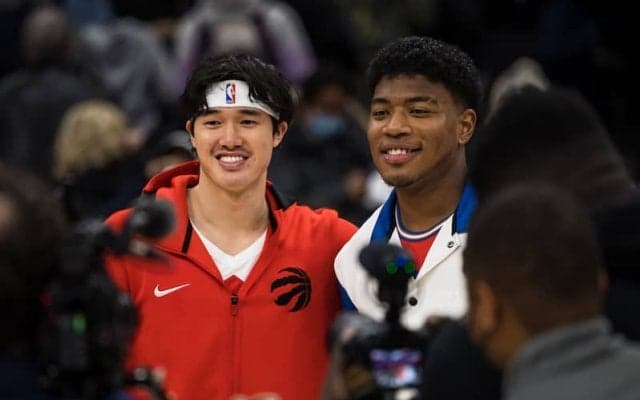 2季ぶりの日本人対決を終えて…八村塁「切磋琢磨して頑張っていきたい」