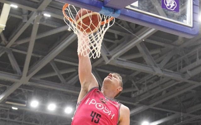 秋田がホームで19点差快勝…グリンが5本の3P含む23得点の活躍