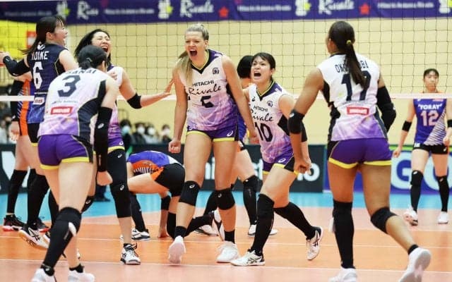 Vリーグの試合結果一覧（V1男女・1月22日）