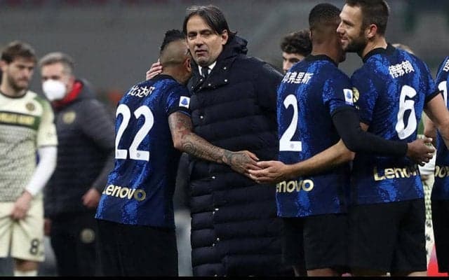 劇的勝利のS・インザーギ「チームは最後まで信じた」…一方でピッチコンディションの悪さを指摘