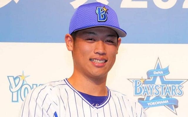 DeNAドラ1小園のブルペン映像　往年のエースを思い出すファン続出「なんか似てるな」