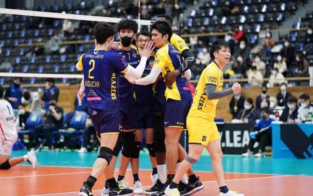 Vリーグの試合結果一覧（V1男女・1月23日）