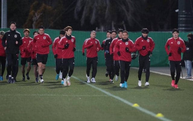 海外組5名を除いた日本代表が集合！ リラックスしながらも強度の高いトレーニングを実施