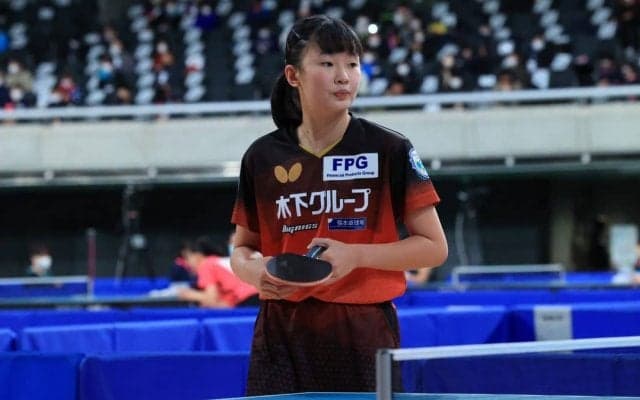 張本美和、堂々たる勝利　木原や赤江らスーパーシード勢登場＜全日本卓球2022ジュニア女子単3回戦＞