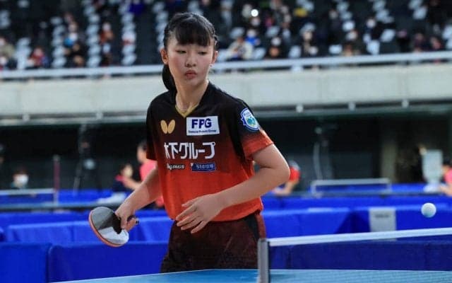張本美和、4種目での上位進出目指す「自分が向かっていく気持ちを忘れずに」＜全日本卓球2022＞