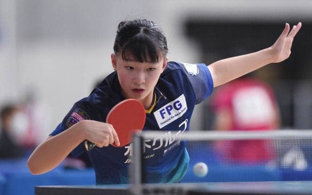 張本美和 19年高校女王に敗れる シニアは初戦敗退【全日本卓球】