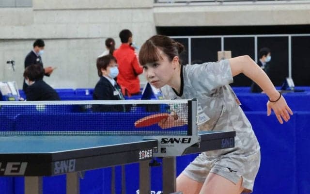 森薗美咲が3回戦へ　出雲美空が張本美和下す＜全日本卓球2022女子単2回戦②＞