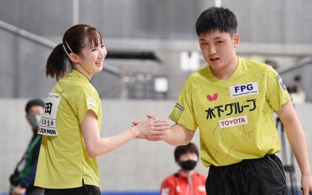 張本・早田、宇田・木原ら 強豪ペアが順当に4回戦へ【全日本卓球】