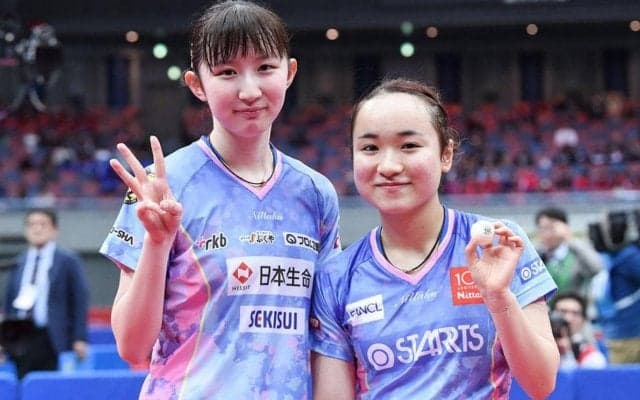 『みまひな、かすみう、はりひな』五輪・世界卓球メダリストペアが続々のダブルス種目【全日本卓球 みどころ】