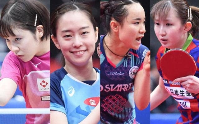 女子シングルス 石川の連覇＆V6なるか 伊藤・早田・平野の黄金世代が王座奪還か【全日本卓球 みどころ】