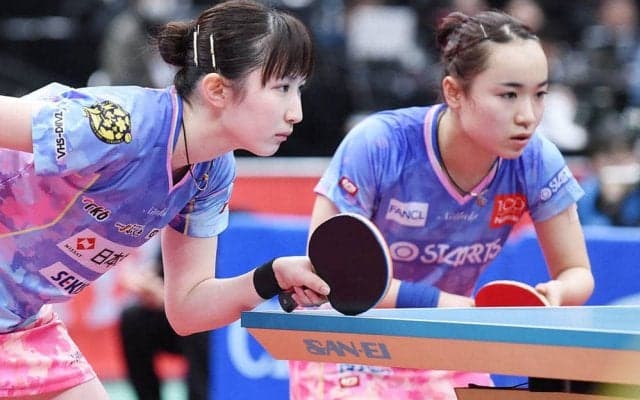 女子ダブルスV4を狙う伊藤・早田、東京五輪代表ペア石川・平野らスーパーシードが登場！【全日本卓球】