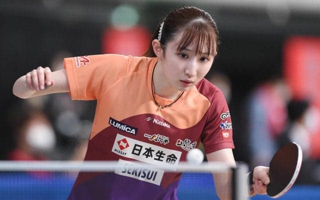 アジア選手権3冠の早田ひなが初戦突破！王座奪還に向けて5回戦進出【全日本卓球】