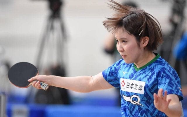 東京五輪代表の平野美宇 5回戦進出【全日本卓球】