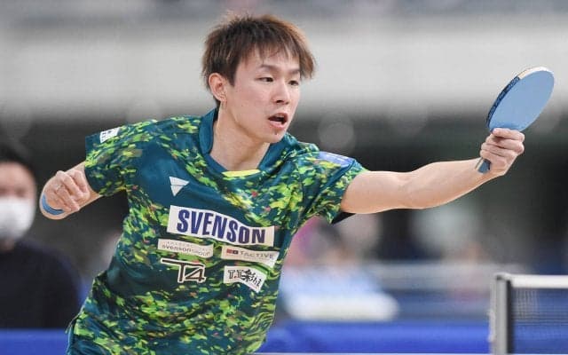 丹羽孝希が初戦突破！9年ぶりの王座へ 5回戦進出【全日本卓球】