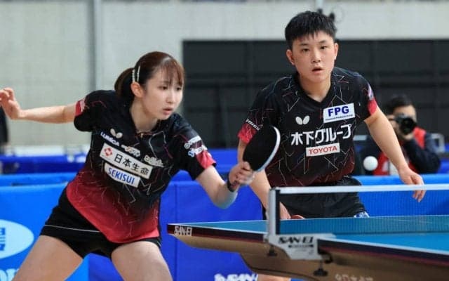 張本・早田組が混合複で優勝　5日目は白熱のランク決定戦＜全日本卓球2022・4日目＞